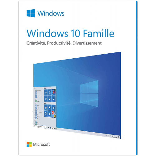 Microsoft Windows 10 Famille - Meilleur système d'exploitation