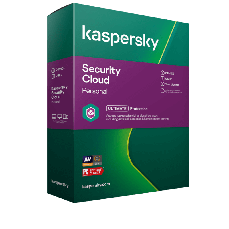 Kaspersky Security Cloud Personal 2023 | 5 Appareils | 1 An | Téléchargement