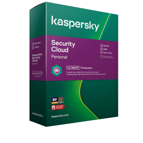 Visuel Boîte Kaspersky Security Cloud Personal 2024 - MonLogiciel.fr