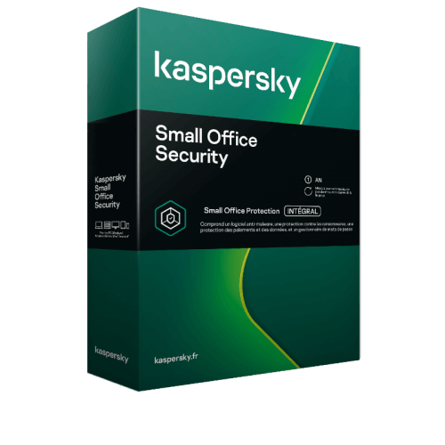 Visuel Boîte Kaspersky Small Office Security 2024 - MonLogiciel.fr