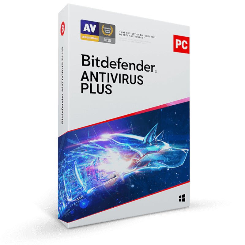 Bitdefender Antivirus Plus 2023 | 5 PC | 3 Ans | Téléchargement