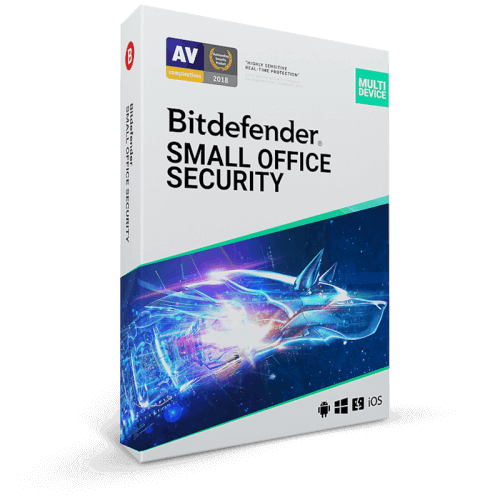 Visuel Boîte Bitdefender Small Office Security 2024 - MonLogiciel.fr