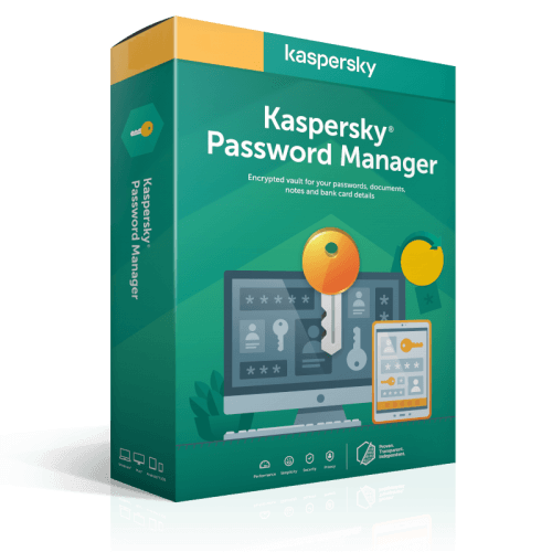 Visuel Boîte Kaspersky Cloud Password Manager 2023 - MonLogiciel.fr