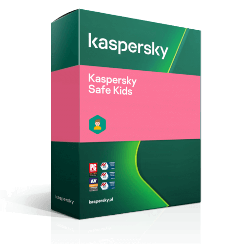 Visuel Boîte Kaspersky Safe Kids 2024 - MonLogiciel.fr