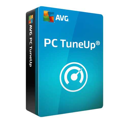 Visuel Boîte AVG PC TuneUp 2024 - MonLogiciel.fr