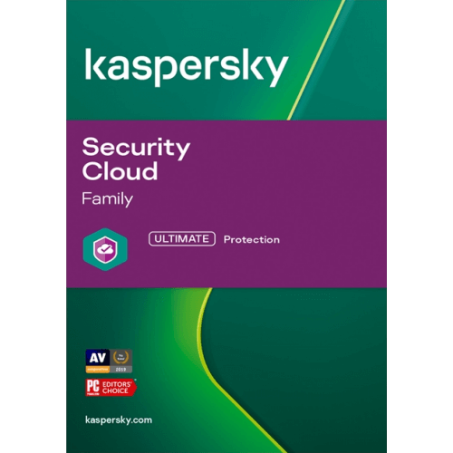 Visuel Boîte Kaspersky Security Cloud Family 2024 - MonLogiciel.fr