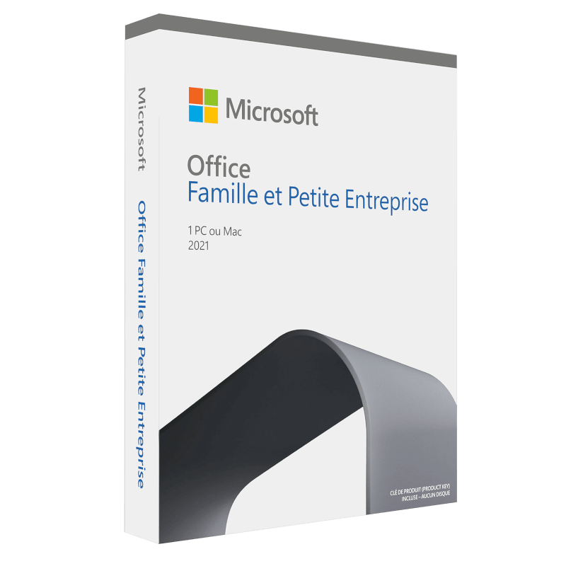 Microsoft Office Famille et Petite Entreprise 2021 | 1 PC ou MAC | Version définitive | Téléchargement