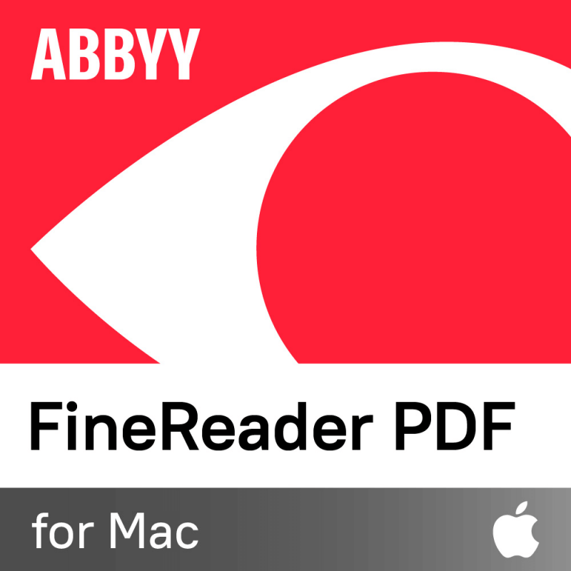 ABBYY FineReader PDF for Mac | 1 MAC | 1 An | Téléchargement
