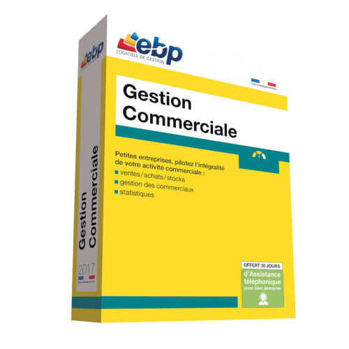 Visuel Boîte EBP Gestion Commerciale ACTIV en ligne 2023 - Mon Logiciel.fr