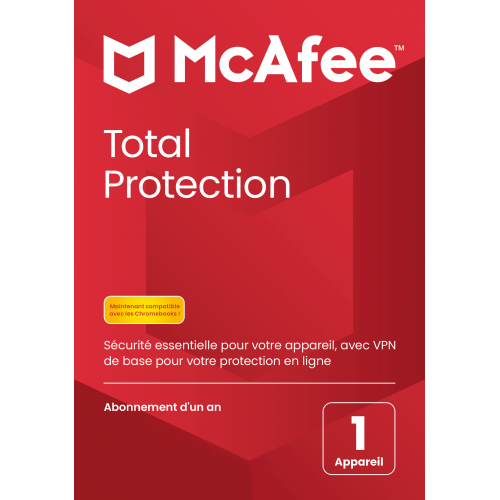 Visuel Boîte McAfee Total Protection 2023 - MonLogiciel.fr
