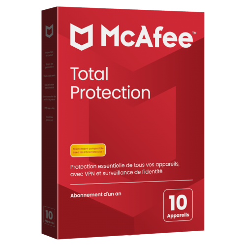 Visuel Boîte McAfee Total Protection 2024 - MonLogiciel.fr