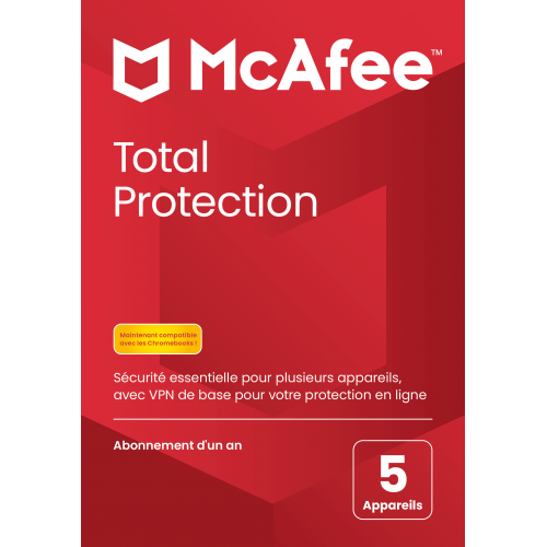 Visuel Boîte McAfee Total Protection 2024 - MonLogiciel.fr