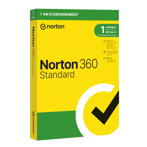 Norton 360 Standard 2023 - Sans suscription