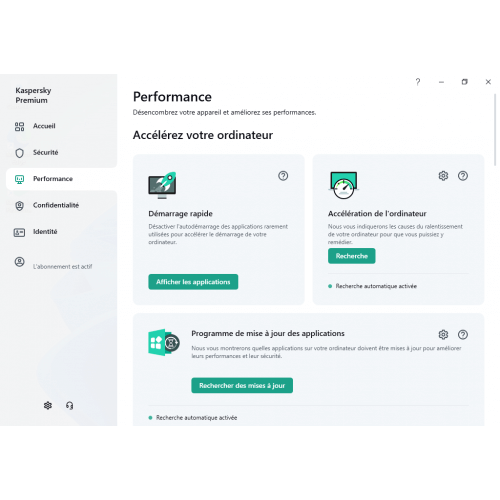 Kaspersky Premium 2024 - Performance