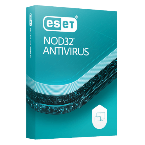 Visuel Boîte ESET NOD32 Antivirus 2024 - Mon Logiciel.fr