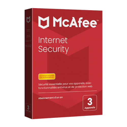Visuel Boîte McAfee Internet Security 2024 - MonLogiciel.fr