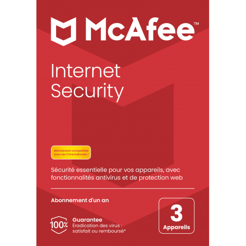 Visuel Boîte McAfee Internet Security 2024 - MonLogiciel.fr