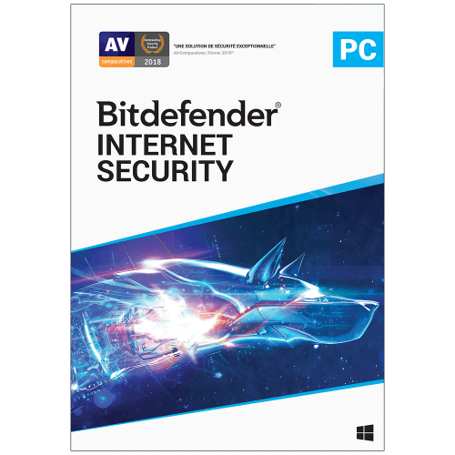 Visuel Boîte Bitdefender Internet Security 2024 - MonLogiciel.fr