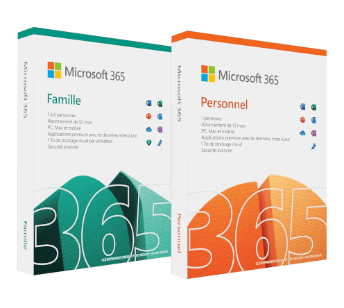 Notre gamme Microsoft 365